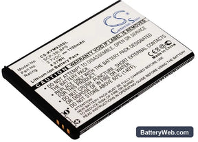Kyocera Echo Replacement Battery, 3.7V, 1100mAh, Li-ion 1