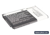 Kyocera Kona S2150 Replacement Battery, 3.7V, 950mAh, Li-ion 4