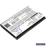 Kyocera Cadence LTE Replacement Battery, 3.8V, 1200mAh, Li-ion 2