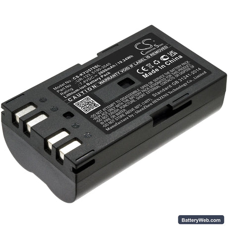 Keysight U5752A Replacement Battery, 7.4V, 2600mAh, Li-ion 1