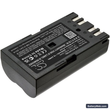 Keysight U5752A Replacement Battery, 7.4V, 2600mAh, Li-ion 2