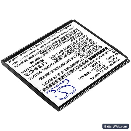 Kazuna eTalk MYFLIX Replacement Battery, 3.8V, 1800mAh, Li-ion 2