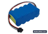 Philips Replacement Battery, 12V, 2000mAh, Ni-MH 3