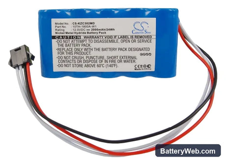 Philips Replacement Battery, 12V, 2000mAh, Ni-MH 5