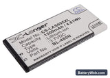 LG Optimus M+ Replacement Battery, 3.7V, 1300mAh, Li-ion 2
