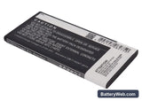 LG Optimus M+ Replacement Battery, 3.7V, 1300mAh, Li-ion 4
