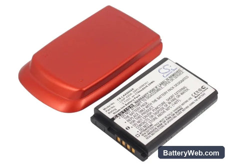 LG AX500 Replacement Battery, 3.7V, 1700mAh, Li-ion 1