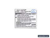 Labnet Biopette Plus 100-1000mL Replacement Battery, 3.7V, 750mAh, Li-ion 5