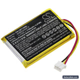 Listen Technologies Audio Guide Replacement Battery, 3.7V, 1100mAh, Li-Polymer 1