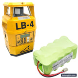 Laser Alignment Laser Beacon LB-4 Replacement Battery, 8.4V, 8000mAh, Ni-MH 6