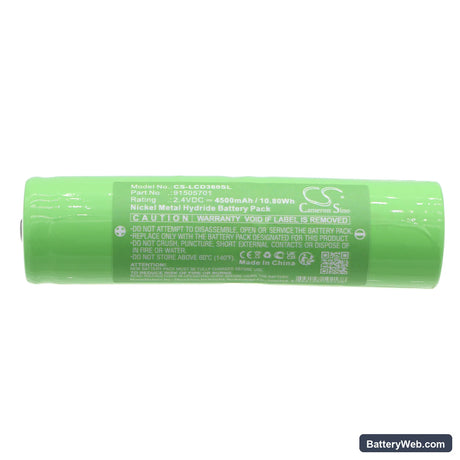 Leica Disto L360 Replacement Battery, 2.4V, 4500mAh, Ni-MH 3