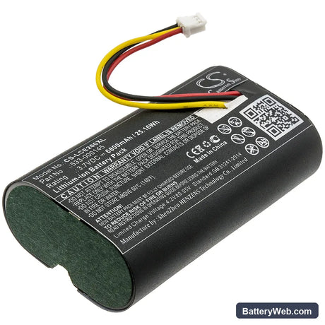 Logitech CIRCLE 2 Replacement Battery, 3.7V, 6800mAh, Li-ion 1