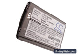 Cingular TRAX Replacement Battery, 3.7V, 980mAh, Li-ion 5
