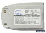 LG F2100 Replacement Battery, 3.7V, 850mAh, Li-ion 5