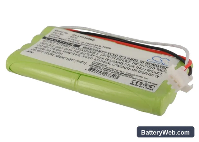 Doppler FD390 Replacement Battery, 9.6V, 700mAh, Ni-MH 1