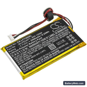 LeapFrog LeapPad3 Replacement Battery, 3.7V, 2500mAh, Li-Polymer 1