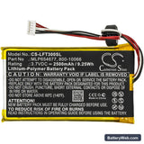 LeapFrog LeapPad3 Replacement Battery, 3.7V, 2500mAh, Li-Polymer 3