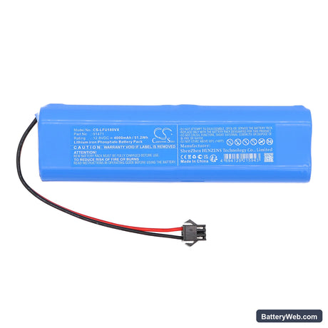 Airzeen G20 Pro Replacement Battery, 12.8V, 4000mAh, LiFePO4 3