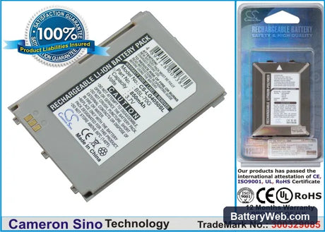 LG G4050 Replacement Battery, 3.7V, 850mAh, Li-ion 1