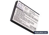 LG GC900 Replacement Battery, 3.7V, 900mAh, Li-ion 5