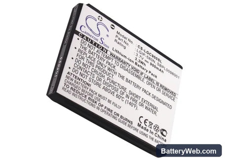 LG GC900 Replacement Battery, 3.7V, 900mAh, Li-ion 5