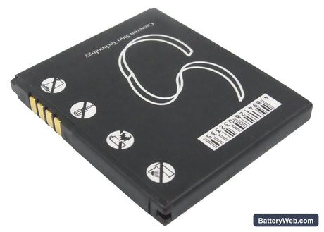 LG GD580 Replacement Battery, 3.7V, 700mAh, Li-ion 3