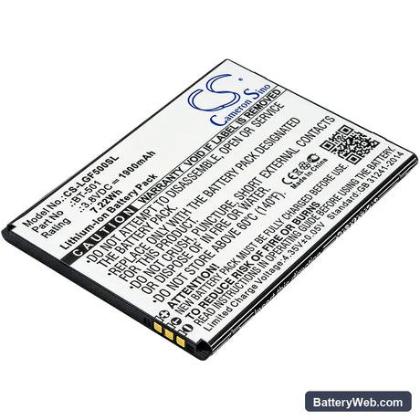 Leagoo Alfa 5 Replacement Battery, 3.8V, 1900mAh, Li-ion 1