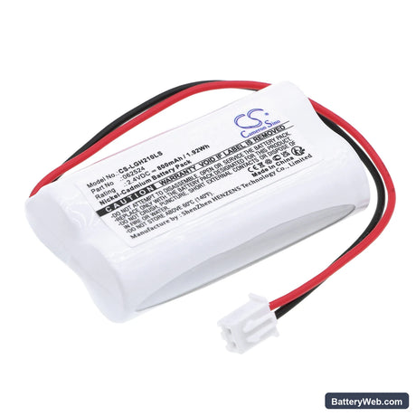 Legrand U21LED 70LM Replacement Battery, 2.4V, 800mAh, Ni-CD 1