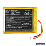 Logitech G733 Replacement Battery, 3.7V, 1500mAh, Li-Polymer 3