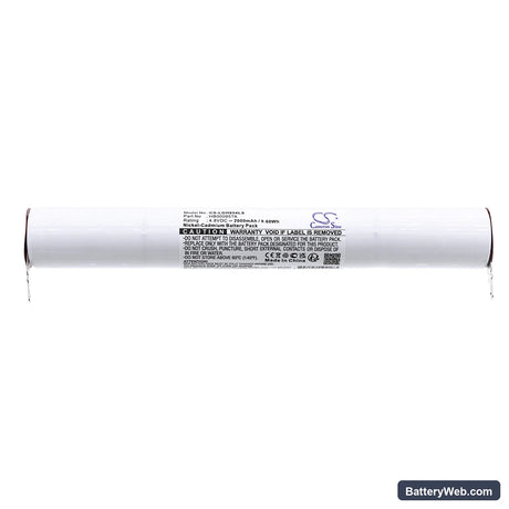 Legrand 61884 Replacement Battery, 4.8V, 2000mAh, Ni-CD 3