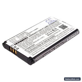 Lightspeed Aviation Replacement Battery, 3.7V, 1050mAh, Li-ion 1