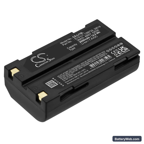 MOLI MCC1821 Replacement Battery, 7.4V, 2000mAh, Li-ion 1
