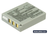 Olympus Stylus Verve Digital S Replacement Battery, 3.7V, 650mAh, Li-ion 3