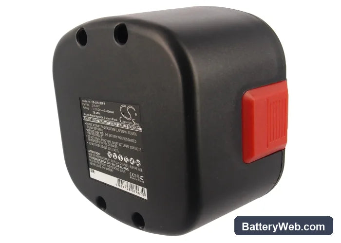 Lincoln 1201 Replacement Battery, 12V, 3300mAh, Ni-MH 3