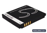LG KC550 Replacement Battery, 3.7V, 800mAh, Li-ion 4