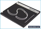 T-Mobile myTouch Q Replacement Battery, 3.7V, 1200mAh, Li-ion 3
