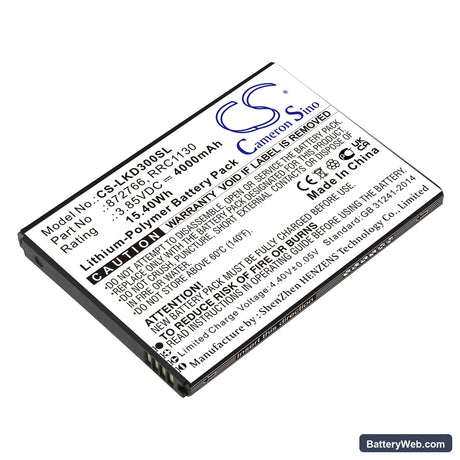 Leica BLK3D Imager Replacement Battery, 3.85V, 4000mAh, Li-Polymer 1