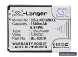 LG D320 Replacement Battery, 3.8V, 1800mAh, Li-ion 5
