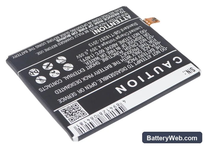LG LS995 Replacement Battery, 3.8V, 3500mAh, Li-Polymer 4