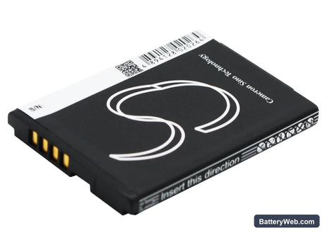 LG KE770 Replacement Battery, 3.7V, 550mAh, Li-ion 4