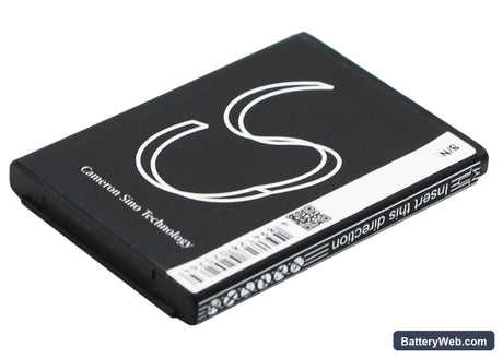 LG KE770 Replacement Battery, 3.7V, 550mAh, Li-ion 5