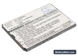 LG E940 Replacement Battery, 3.7V, 2000mAh, Li-ion 1