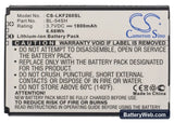 LG Optimus LTE III Replacement Battery, 3.7V, 1800mAh, Li-ion 5