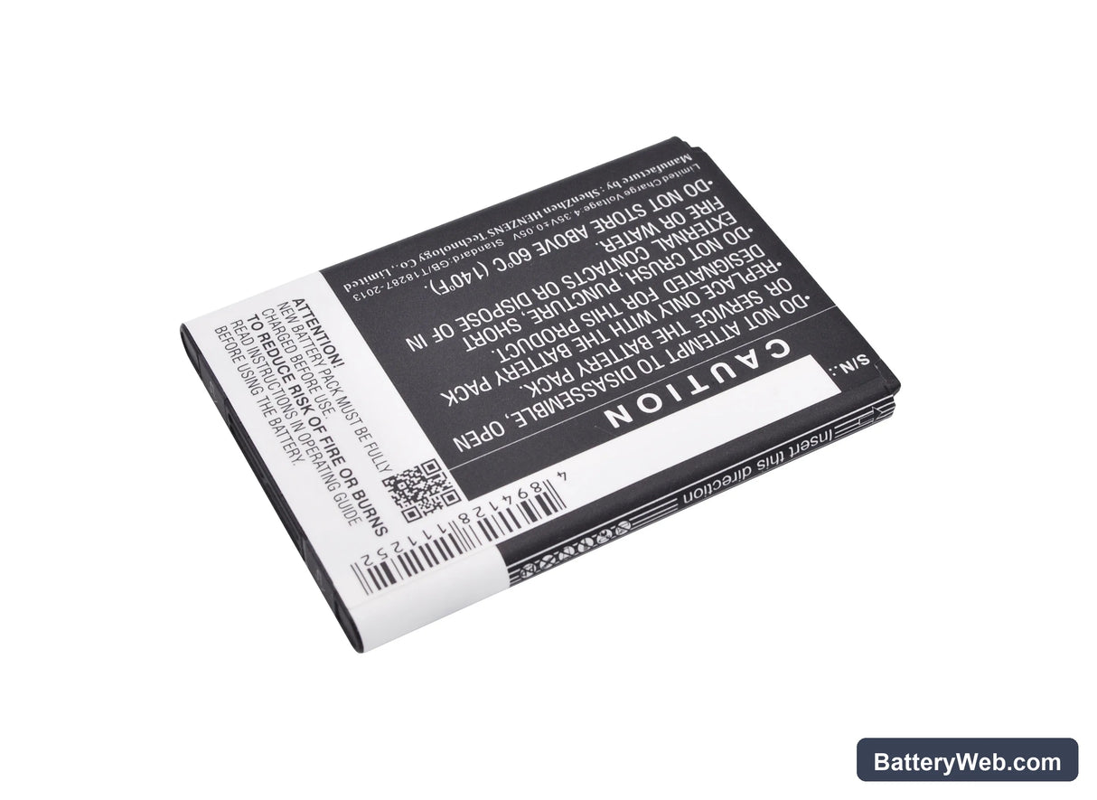 LG Optimus LTE III Replacement Battery, 3.8V, 2600mAh, Li-ion 3