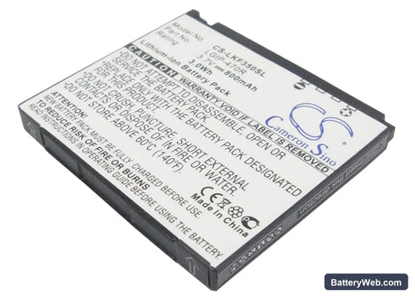 LG KF350 Replacement Battery, 3.7V, 800mAh, Li-ion 1