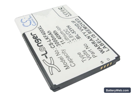 LG G3 Replacement Battery, 3.8V, 3000mAh, Li-ion 2