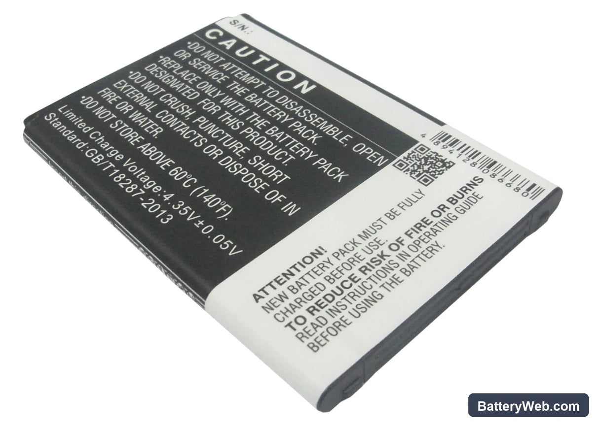 LG G3 Replacement Battery, 3.8V, 3000mAh, Li-ion 4