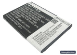 LG G3 Replacement Battery, 3.8V, 3000mAh, Li-ion 4