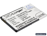 LG K10 Replacement Battery, 3.8V, 2300mAh, Li-ion 1