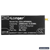 LG X Cam Replacement Battery, 3.85V, 2500mAh, Li-Polymer 3